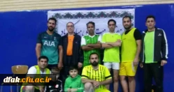 برد 4 بر 2  تیم فوتسال کارکنان پردیس آیت اله کمالوند مقابل تیم پردیس علامه طباطبایی