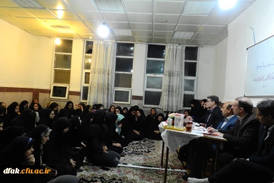 با حضور مسئولان دانشگاه فرهنگیان لرستان و پردیس برگزار گردید:

جلسه پرسش و پاسخ در خوابگاه شماره 2
