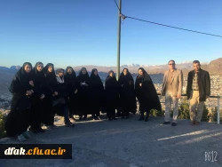 بازدید دانشجویان پردیس و کارکنان پردیس آیت اله کمالوند از بام لرستان