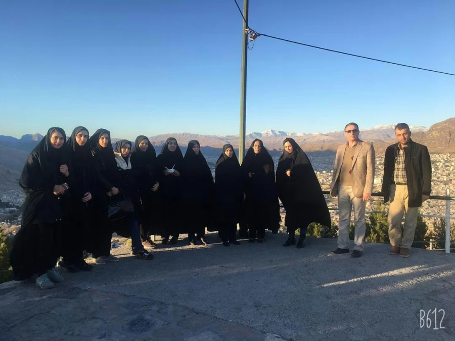 بازدید دانشجویان پردیس و کارکنان پردیس آیت اله کمالوند از بام لرستان