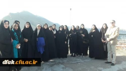 بازدید دانشجویان پردیس و کارکنان پردیس آیت اله کمالوند از بام لرستان