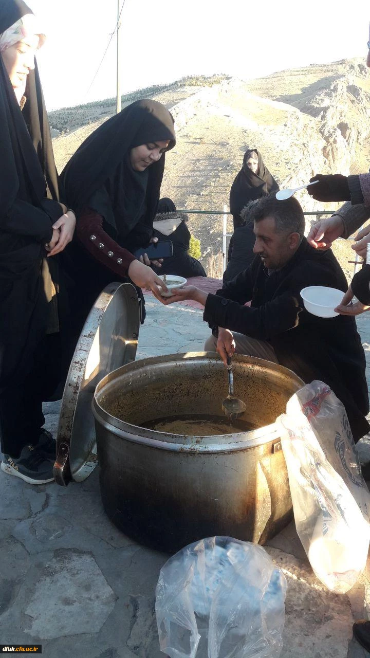 بازدید دانشجویان پردیس و کارکنان پردیس آیت اله کمالوند از بام لرستان