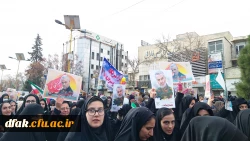 شرکت کارکنان در گرامیداشت یوم الله 22 بهمن و چهلم شهید سپهبد حاج قاسم سلیمانی  8