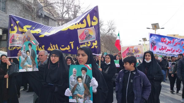 شرکت کارکنان در گرامیداشت یوم الله 22 بهمن و چهلم شهید سپهبد حاج قاسم سلیمانی  9