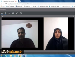 جلسه هم اندیشی  و تباد نظر  اساتید نیمسال اول سال تحصیلی1400-1399 دانشگاه آیت الله کمالوند 3