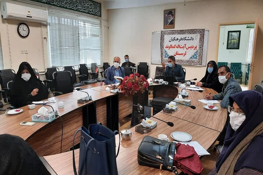 گزارش کارگاه آشنایی با نحوه برگزاری امتحان در سامانه  lms     2