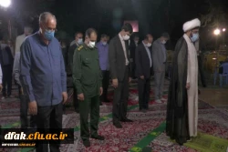 مراسم شب خاطره با حضور رزمندگان دانشجو معلم اعزامی به جبهه های حق علیه باطل در سال 61 برگزار و از کتابی با عنوان حماسه خرمشهر و آن سی دانشجوی لر رونمایی شد 4