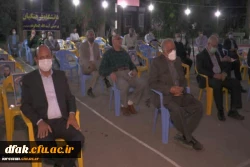 مراسم شب خاطره با حضور رزمندگان دانشجو معلم اعزامی به جبهه های حق علیه باطل در سال 61 برگزار و از کتابی با عنوان حماسه خرمشهر و آن سی دانشجوی لر رونمایی شد 5