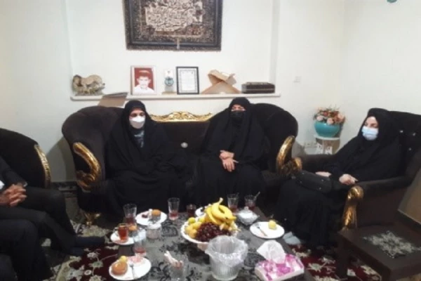 دیدار با خانواده شهید منصوری 3