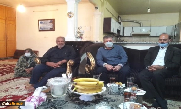 دیدار با خانواده شهید منصوری 4