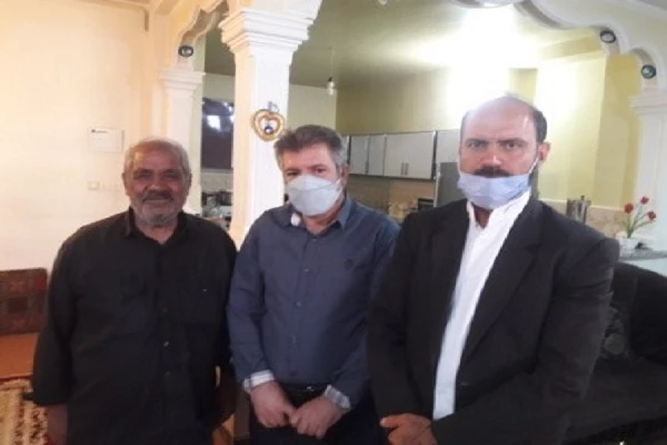 دیدار با خانواده شهید منصوری 6