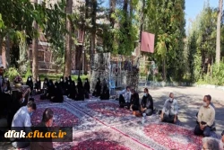 برگزاری مراسم اربعین حسینی، گرامی داشت هفته دفاع مقدس و آغاز سال تحصیلی جدید در پردیس آیت الله کمالوند 3