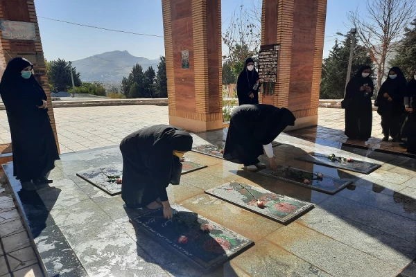 مراسم غبار روبی گلزار شهدای گمنام  5