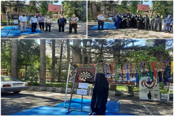 برگزاری مسابقات انفرادی دارت ویزه کارکنان به مناسبت هفته دفاع مقدس  2