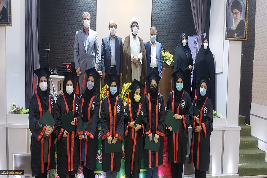 برگزاری جشن فارغ التحصیلی دانش آموختگان ورودی 1396 7