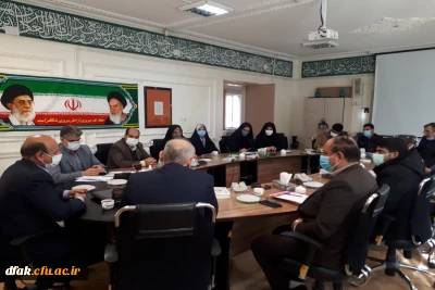 برگزاری جلسه شورای آموزشی ، پژوهشی دانشگاه فرهنگیان 
