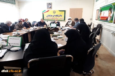 برگزاری جلسه شورای فرهنگی ، اجتماعی 