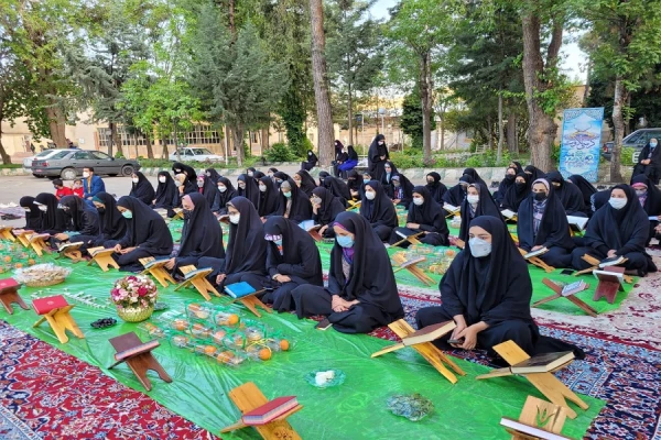 برگزاری کرسی تلاوت و جشن میلاد کریم اهل بیت امام حسن مجتبی (علیه السلام) به روایت تصویر  2