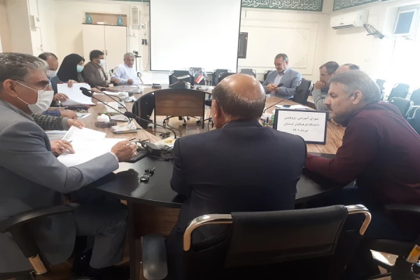 برگزاری جلسه شورای آموزشی و پژوهشی  2