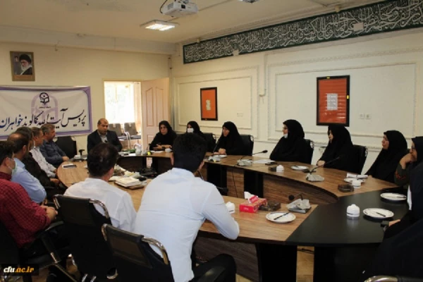 آیین معارفه مسؤول حراست پردیس آیت الله کمالوند خرم آباد
 2