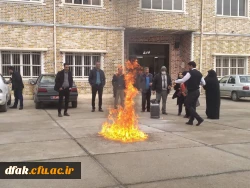 برگزاری کارگاه آموزشی اطفاء حریق 2