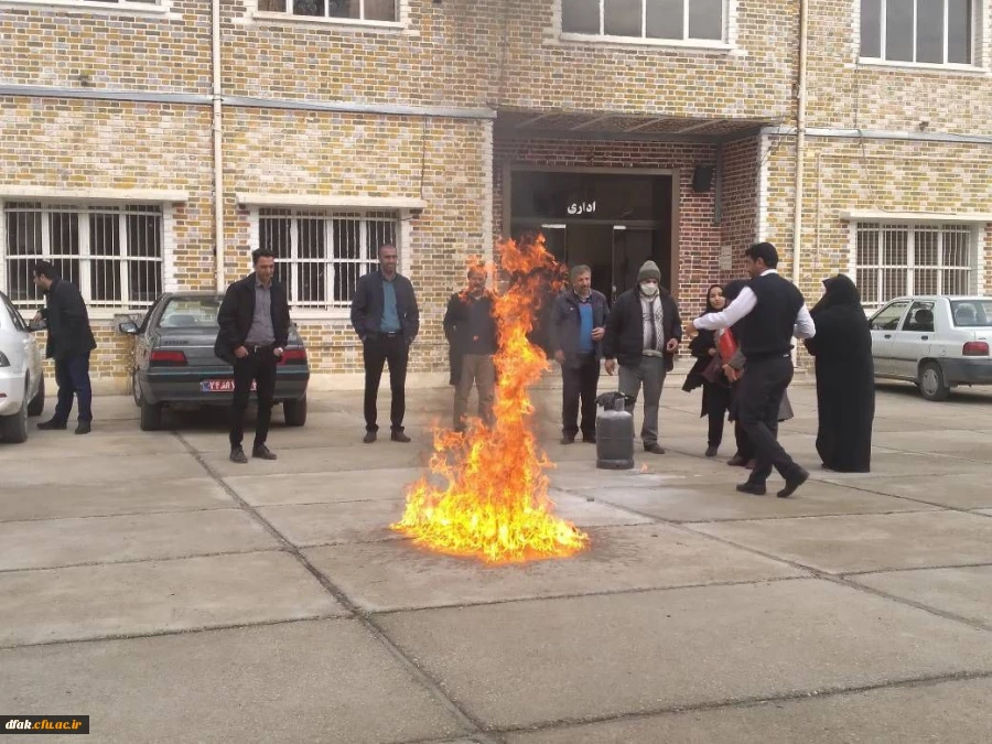 برگزاری کارگاه آموزشی اطفاء حریق 2