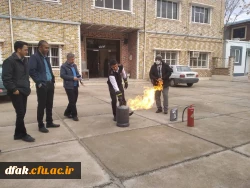 برگزاری کارگاه آموزشی اطفاء حریق 4