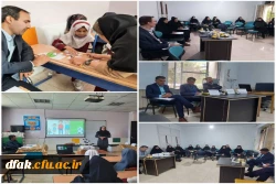 برگزاری مرحله استانی دهمین جشنواره تدریس برتر در پردیس آیت الله کمالوند خرم آباد  5