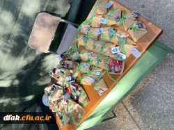 برپایی غرفه در اجلاسیه ی شهدای دانش اموز به همت بسیج دانشجویی دانشگاه   فرهنگیان پردیس آیت الله کمالوند 2