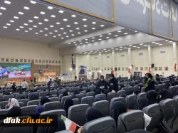 برپایی غرفه در اجلاسیه ی شهدای دانش اموز به همت بسیج دانشجویی دانشگاه   فرهنگیان پردیس آیت الله کمالوند 2