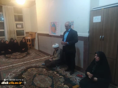  نشست صمیمی نماینده محترم نهاد رهبری، ریاست  و معاونت پردیس آیت الله کمالوند با دانشجویان ،در سرای گلدشت 