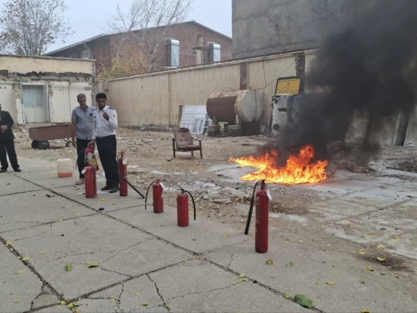 برگزاری کارگاه آموزشی اطفای حریق 2