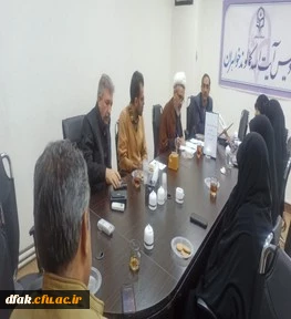برگزاری جلسه کمیته هفته پژوهش و فناوری در دفتر سرپرست دانشکده علوم اجتماعی